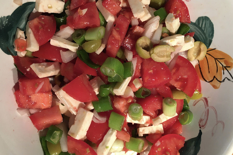 Griechischer Tomatensalat à la Dimitrios