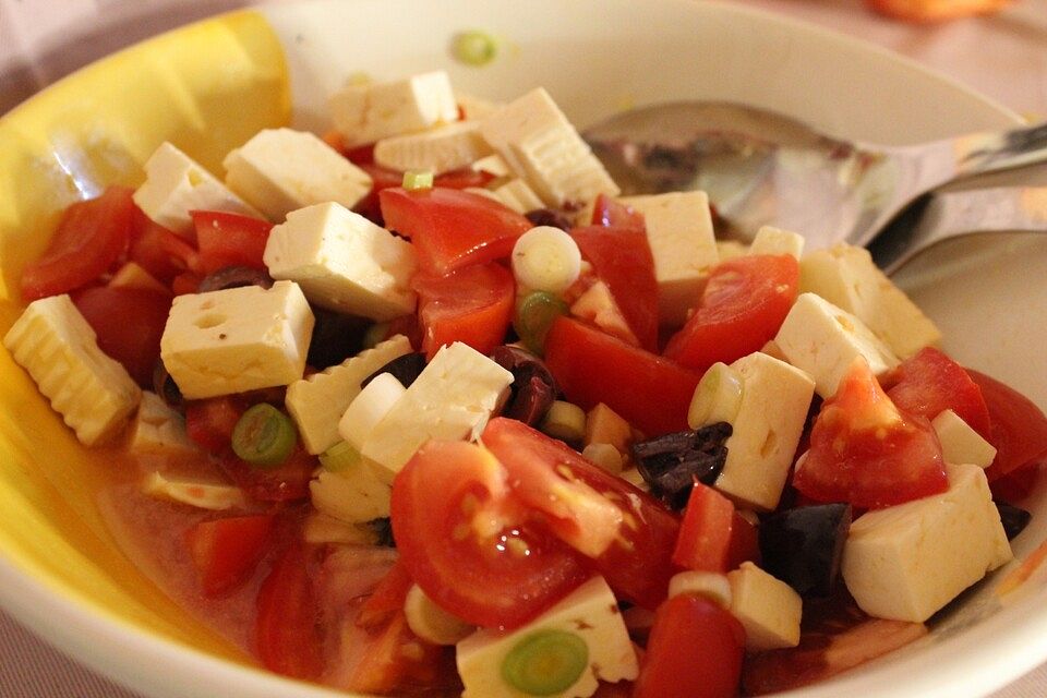 Griechischer Tomatensalat à la Dimitrios