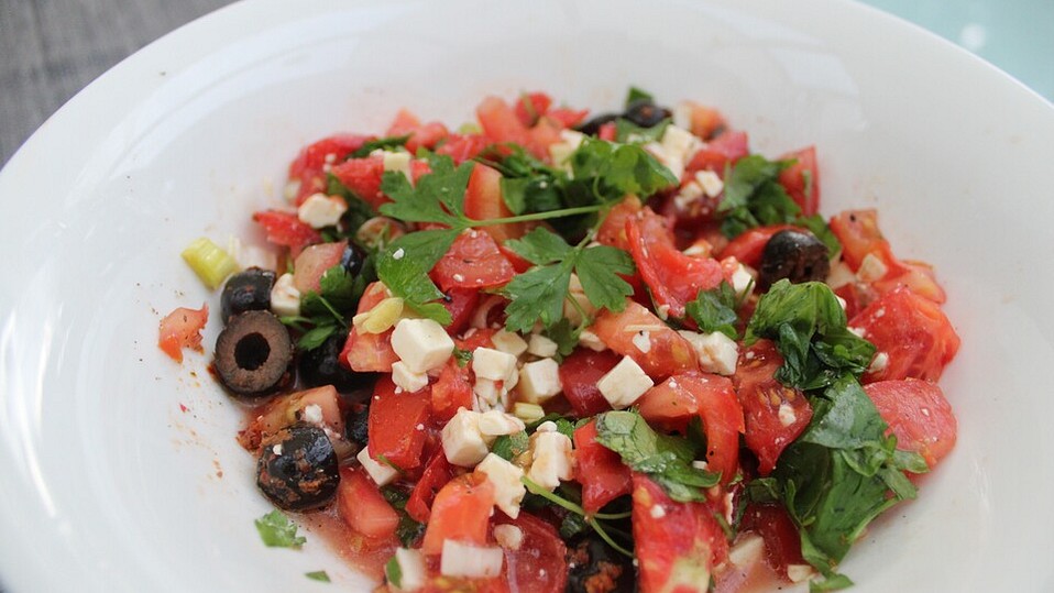 Griechischer Tomatensalat à la Dimitrios