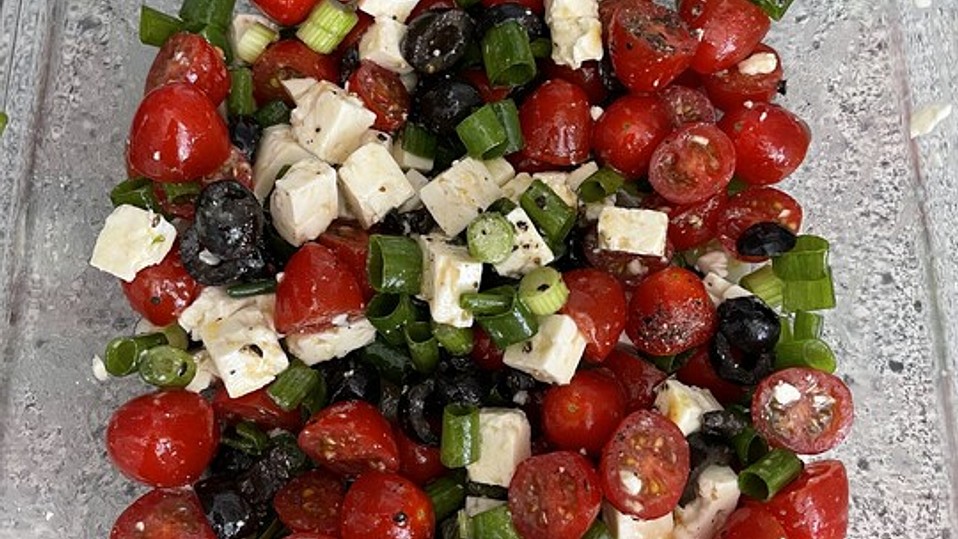 Griechischer Tomatensalat à la Dimitrios