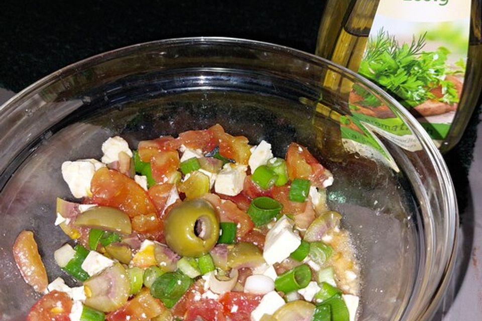 Griechischer Tomatensalat à la Dimitrios