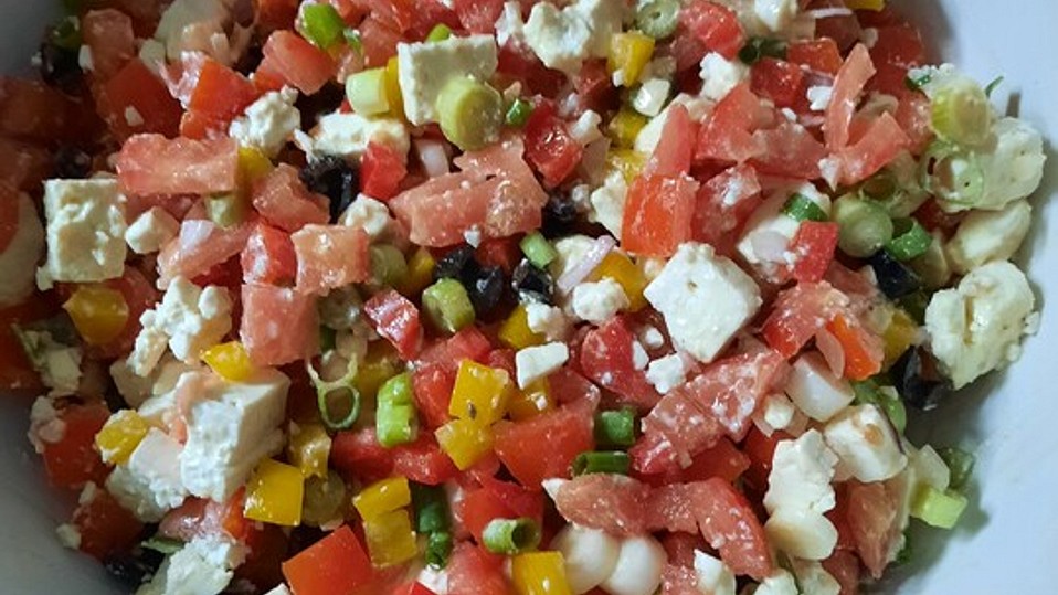 Griechischer Tomatensalat à la Dimitrios