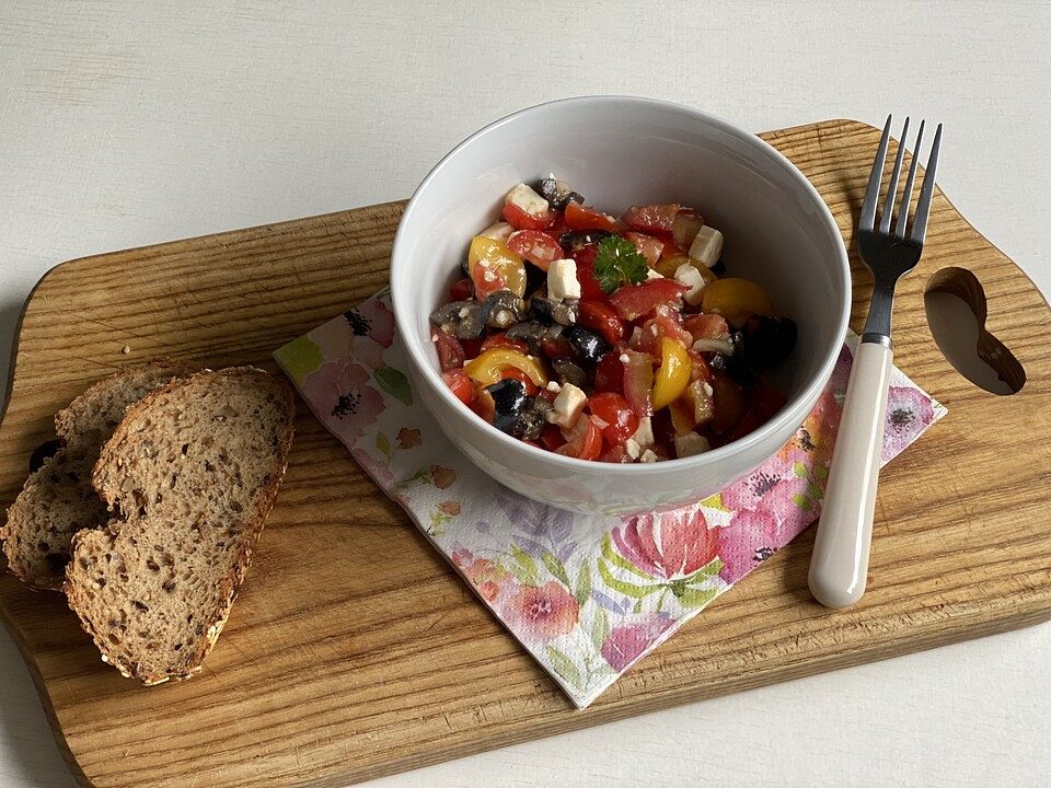 Griechischer Tomatensalat à la Dimitrios| Chefkoch