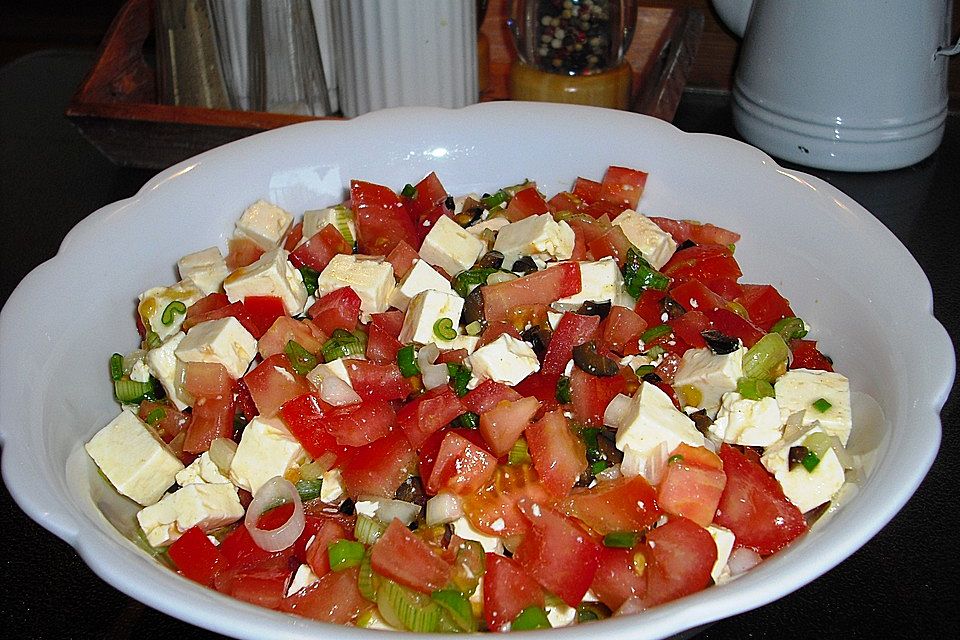 Griechischer Tomatensalat à la Dimitrios