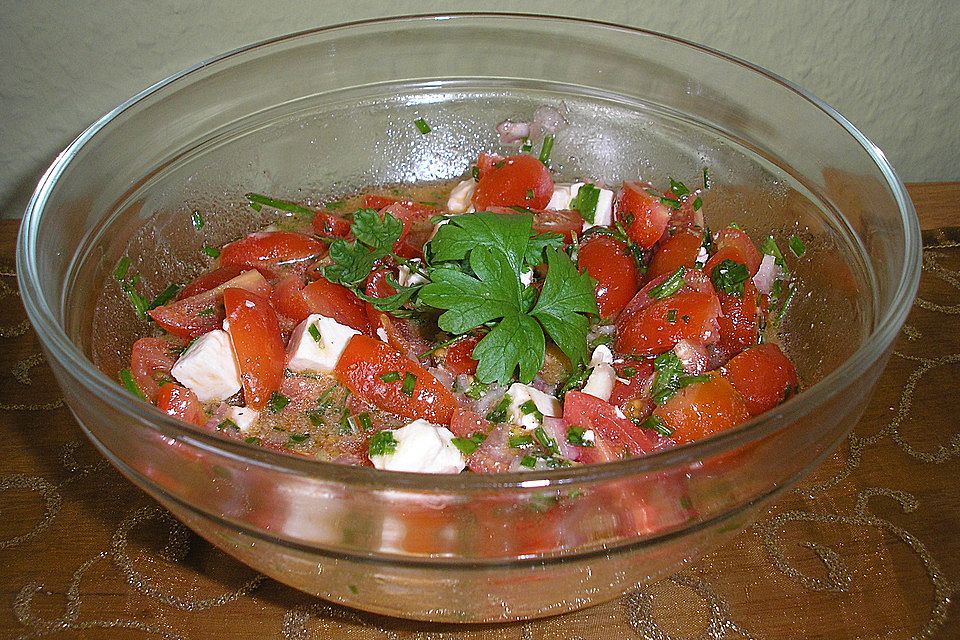 Griechischer Tomatensalat à la Dimitrios