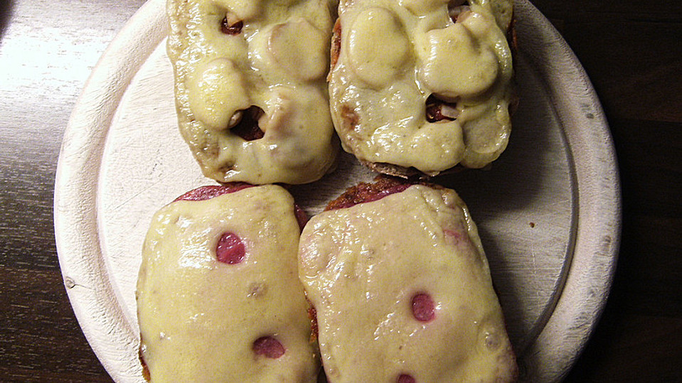 Pizzabrötchen in Variationen von Stubentiger