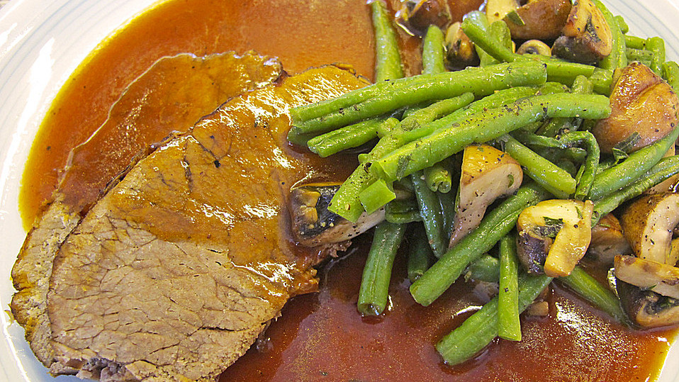 Rinderschmorbraten mit Rotwein von Monika Rinderschmorbraten mit Rotwein von Monika