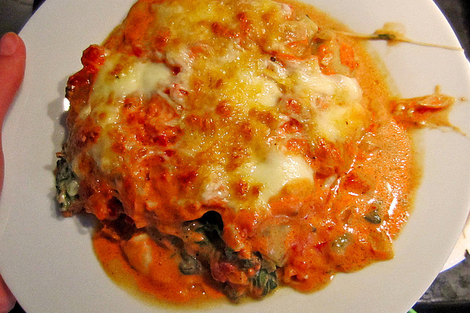 Vegetarisch gefüllte Cannelloni