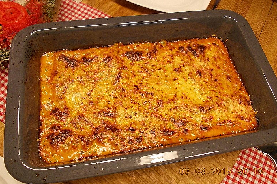 Vegetarisch gefüllte Cannelloni