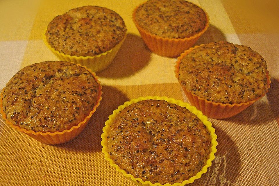 Mohn - Mandel Muffins