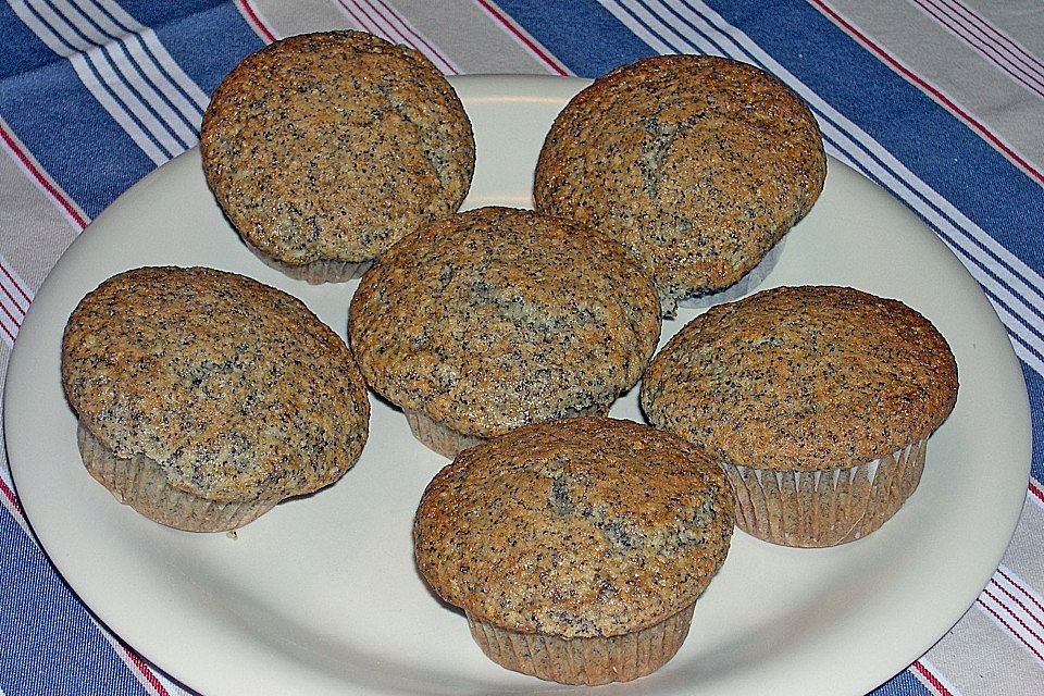 Mohn - Mandel Muffins