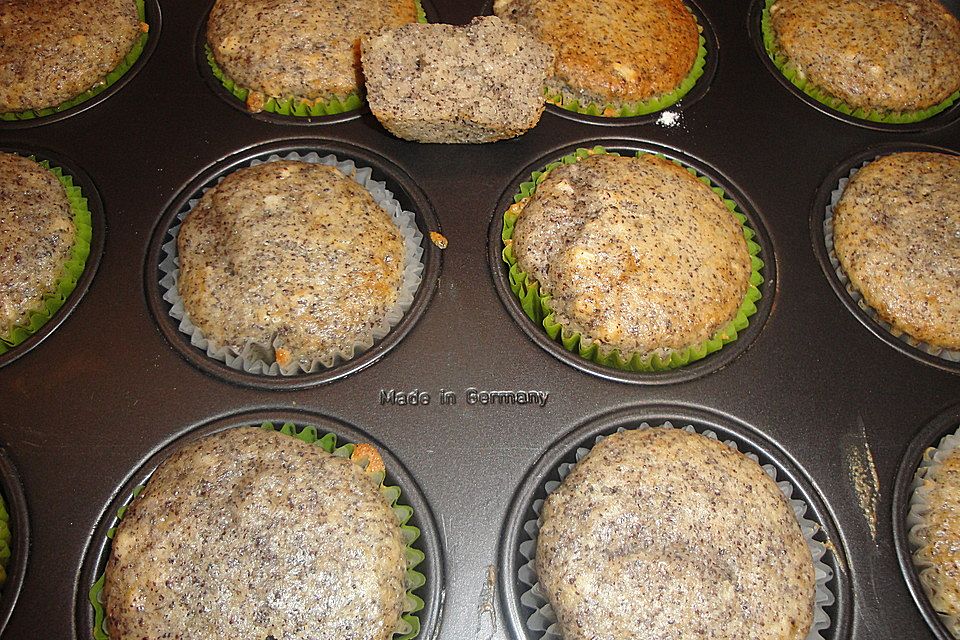 Mohn - Mandel Muffins