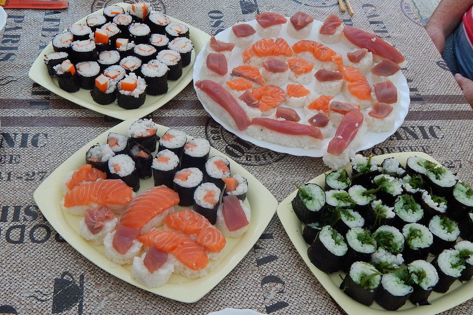 Sushi Variationen auf meine Art