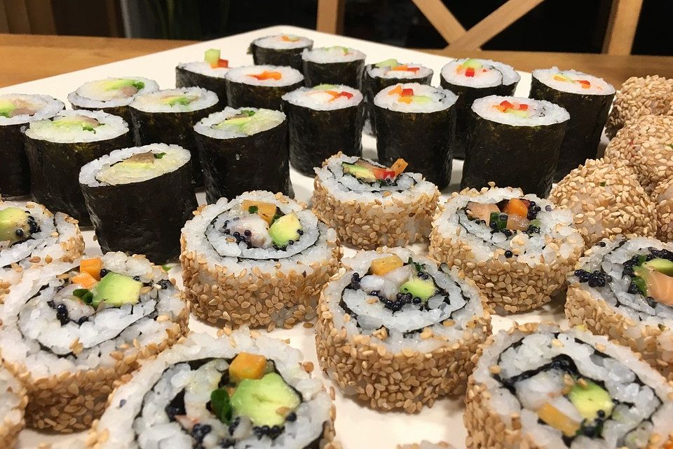 Sushi Variationen auf meine Art