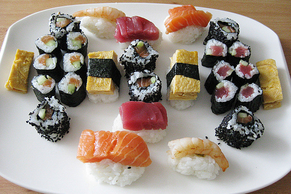 Sushi Variationen auf meine Art