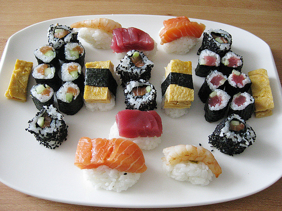 Sushi Variationen auf meine Art von Mathias56 | Chefkoch