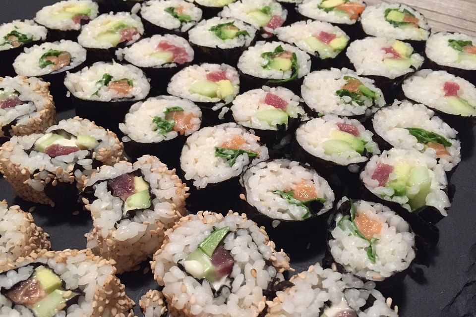 Sushi Variationen auf meine Art