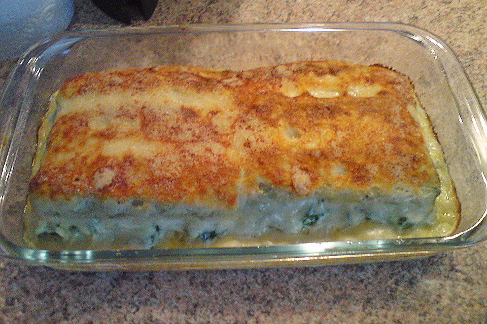 Cannelloni agli spinaci e Ricotta