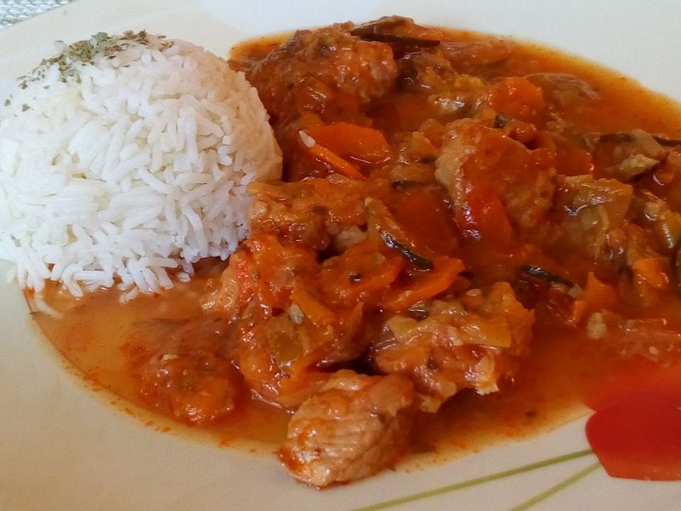 Gemüsegulasch mit gebratenem Schweinefilet von Jenne1985| Chefkoch