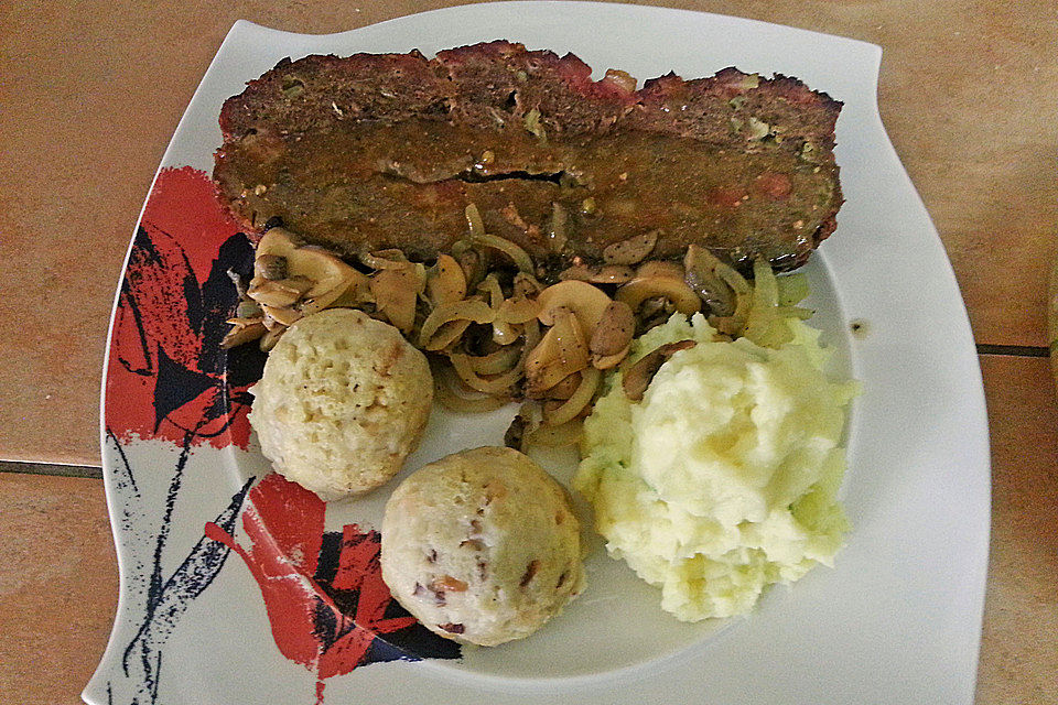 Rustikaler Hackbraten von Papa