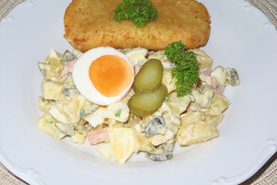 Kartoffelsalat (nach Muttis Spezialrezept)