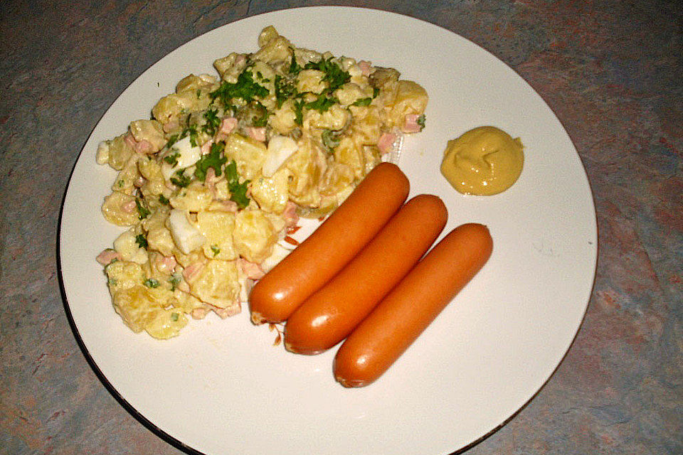 Kartoffelsalat (nach Muttis Spezialrezept)