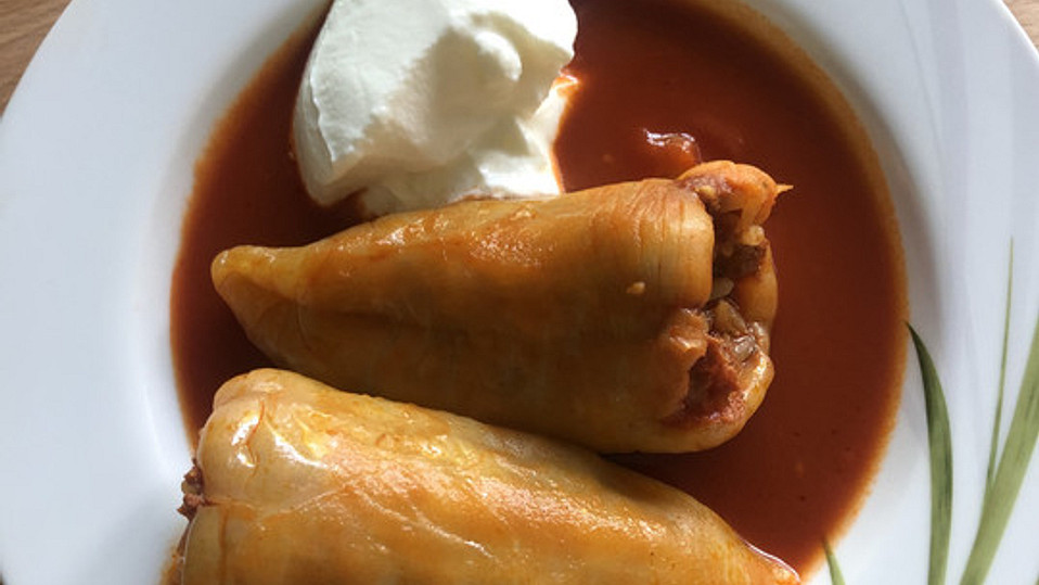 Gefüllte Paprika auf türkische Art von globix