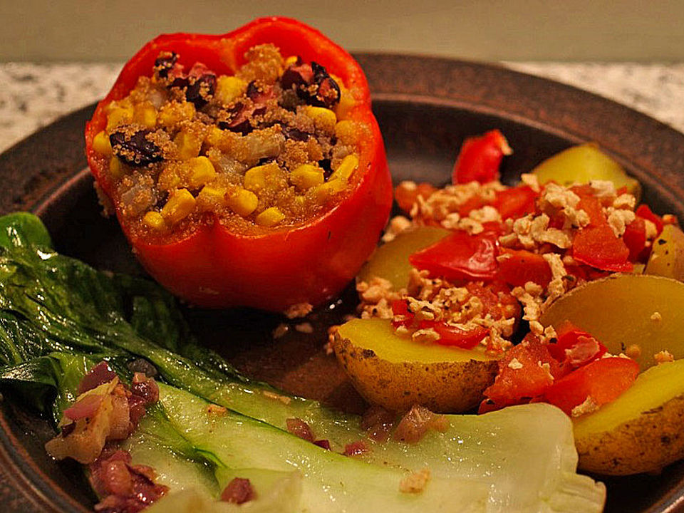 Paprika vegan gefüllt mit Amaranth von ReinaFalls| Chefkoch