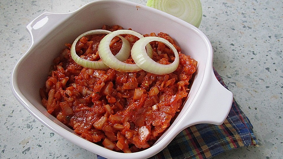 Vegetarisches Mett von Königsklops