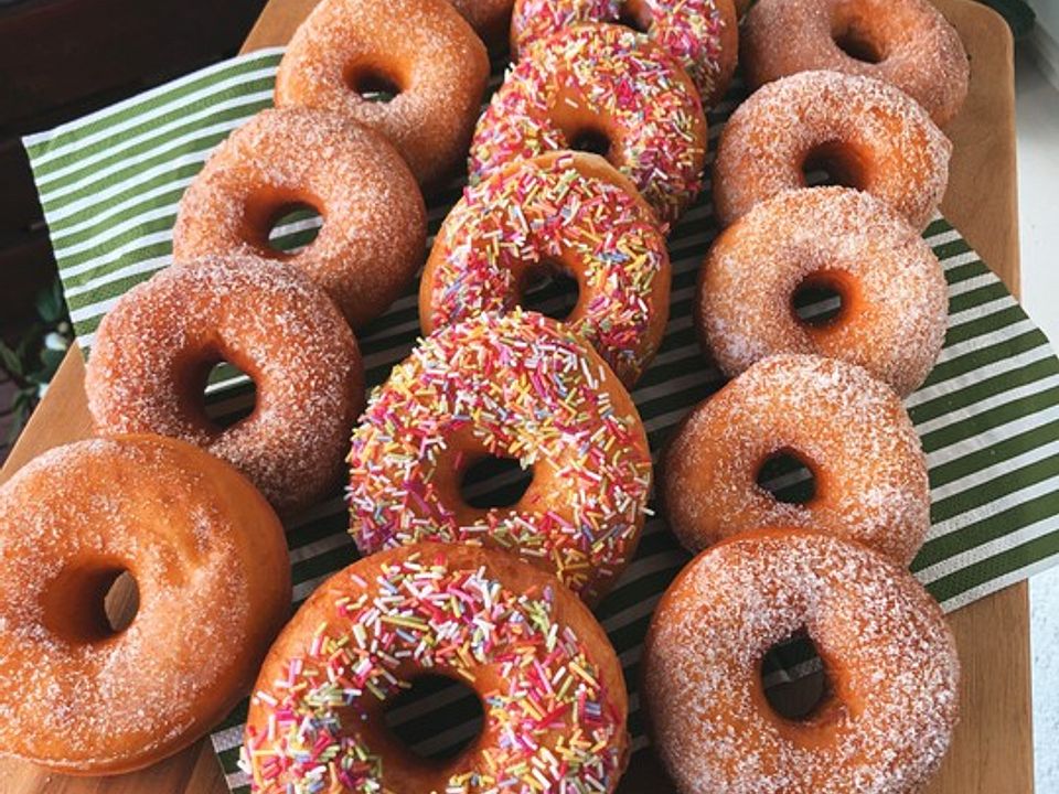 Amerikanische Hefe-Donuts von AnjaCeline| Chefkoch