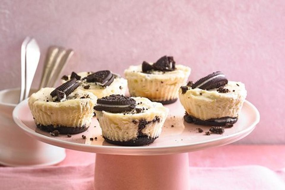 Mini Oreo Cheesecakes