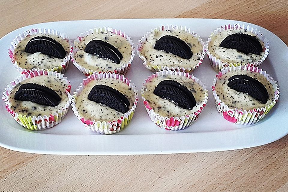 Mini Oreo Cheesecakes