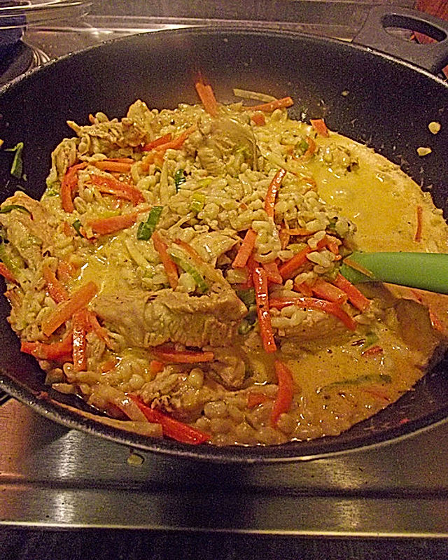 Currypfanne mit Ebly
