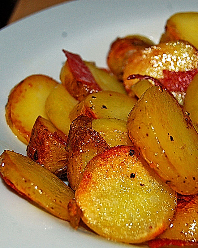 Salami-Bratkartoffeln