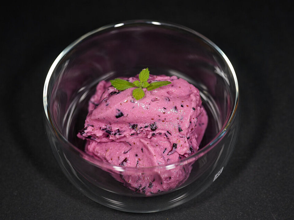 Heidelbeer-Ricotta Eis von Rike-622| Chefkoch