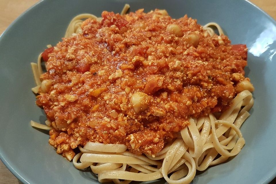 Tofu-Bolognese