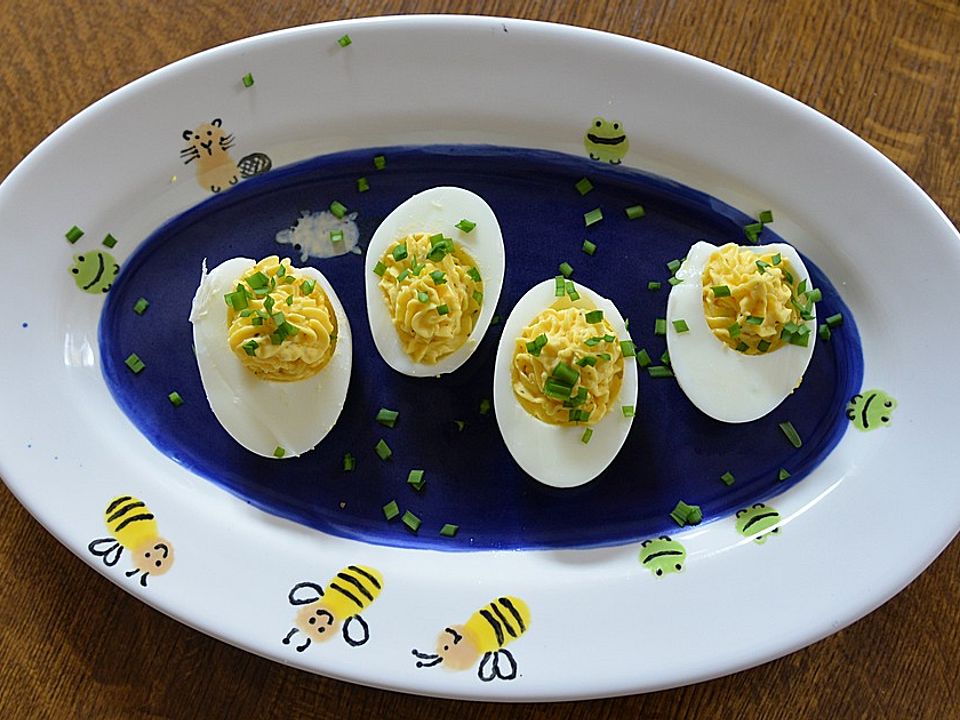 Mit Kräutercreme gefüllte Eier von CreativeCookee| Chefkoch