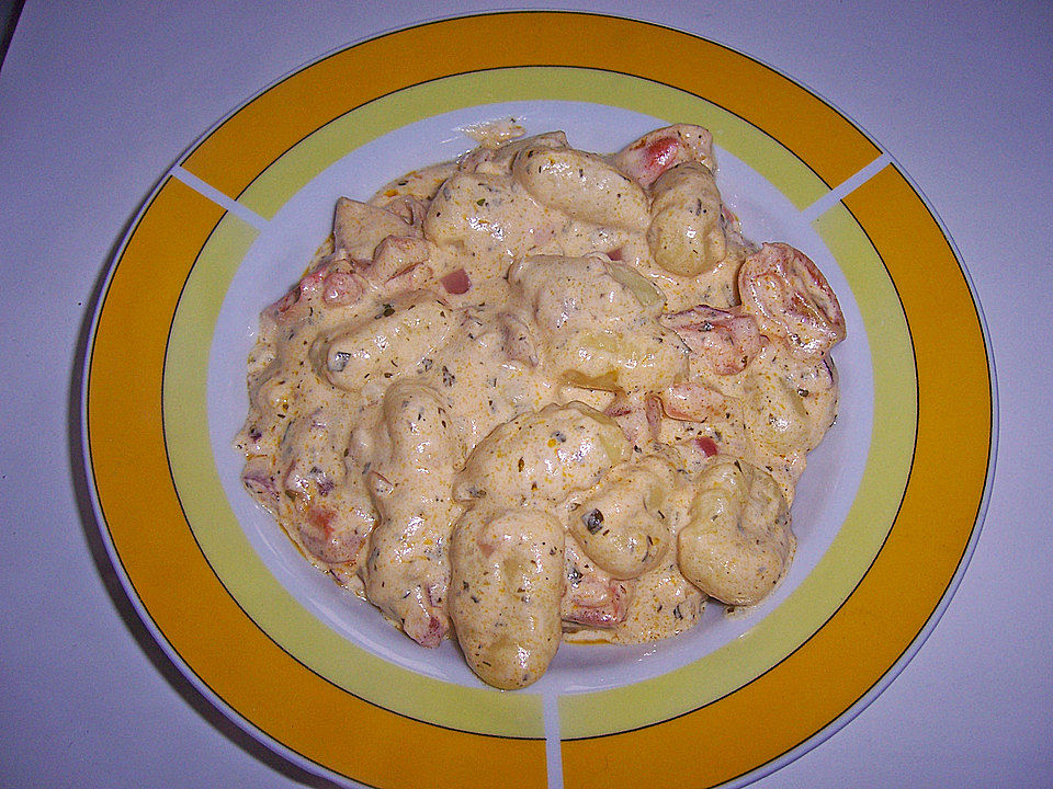 Gnocchi mit Tomaten-Crème fraîche von Leck0rSchmeck0r| Chefkoch