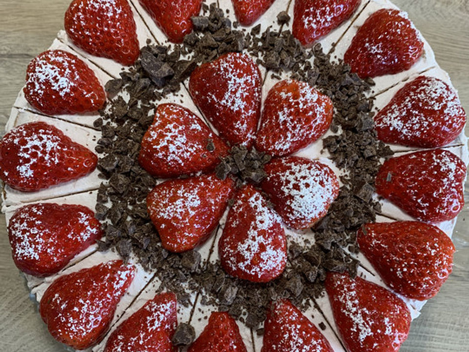 Traumhafte Erdbeer-Sahnetorte mit Frischkäse von sweetcake84| Chefkoch