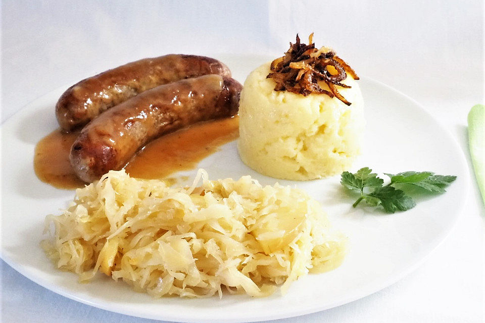 Apfel-Mandel-Sauerkraut