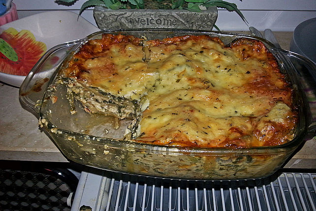 Spinat-Feta-Tofu-Lasagne von kochkitty| Chefkoch Spinat-Feta-Tofu-Lasagne von kochkitty| Chefkoch