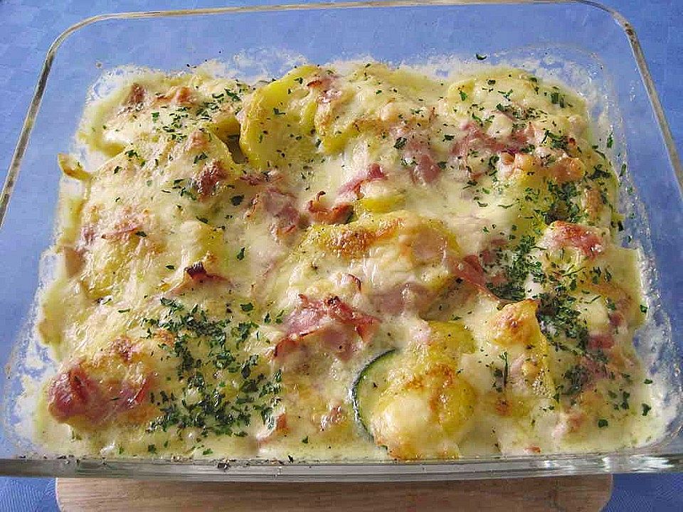 Zucchini-Schinken-Auflauf von McMoe| Chefkoch