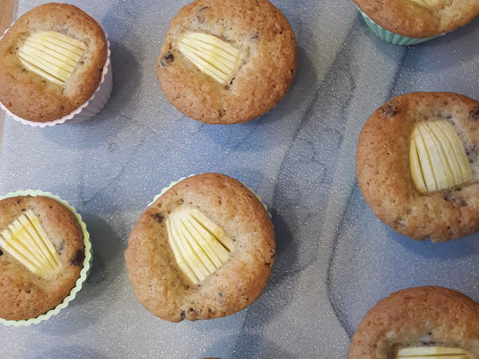 Apfel-Rosinen-Muffins von Vicolino| Chefkoch