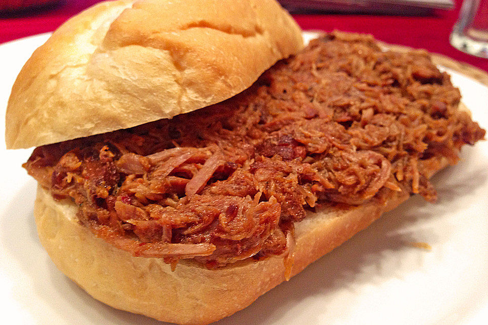 Spicy Pulled Pork vom Grill