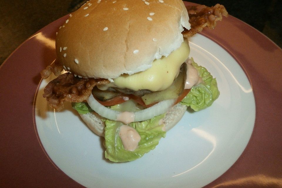 Western Style Burger Deluxe TS Western Style Burger Deluxe TS
