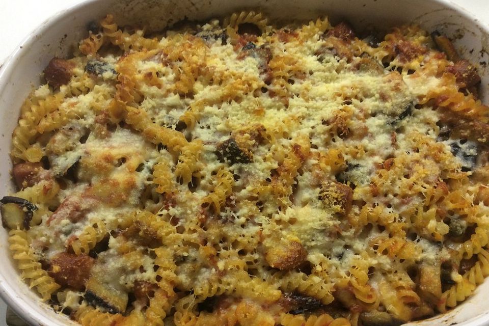 Sizilianische Pasta al Forno