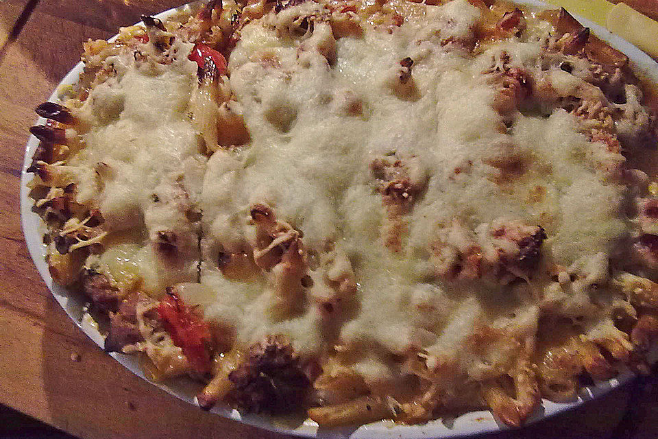 Sizilianische Pasta al Forno