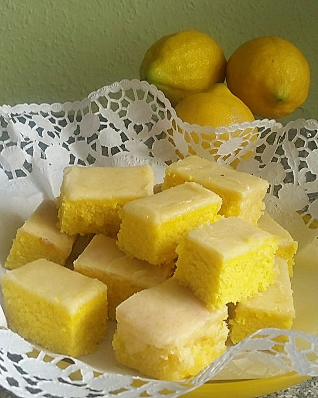 Zitronen-Kuchen vom Blech