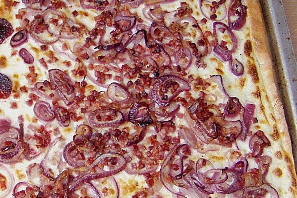 Elsässer Flammkuchen