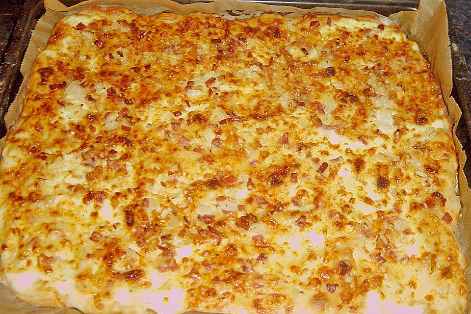 Elsässer Flammkuchen